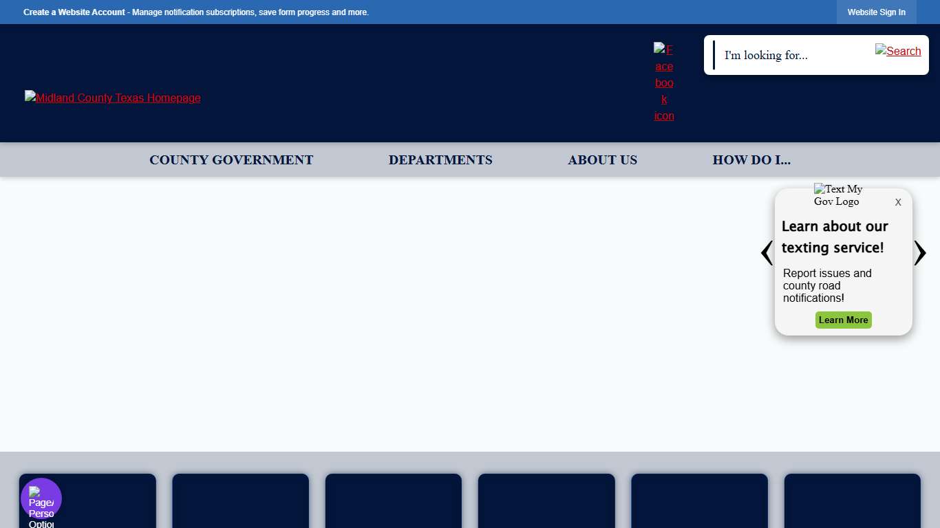 Midland County, TX Official Website
