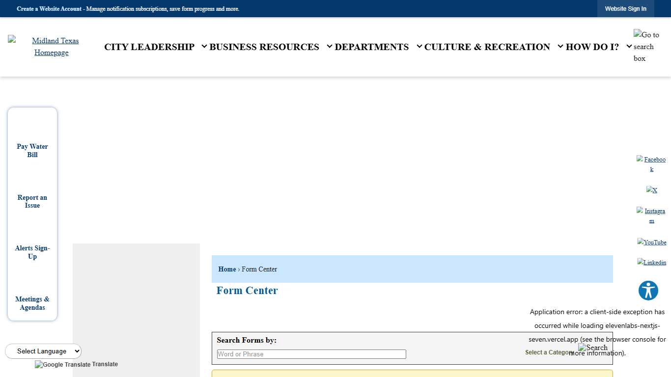 Form Center • Municipal Court Records